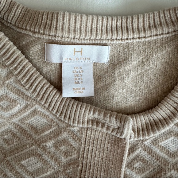 Beige Diamond Pattern Cardigan - Picture 6 of 8